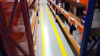 Recubrimiento epóxico Firepox aplicado sobre una estructura industrial de concreto